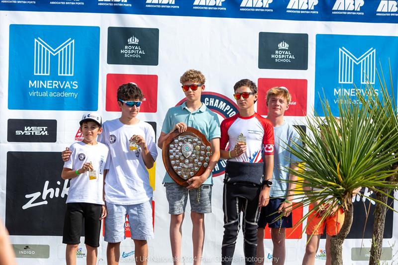 ABP Cadet UK Nationals in Plymouth photo copyright Paul Gibbins Photography taken at Plymouth Youth Sailing Club and featuring the Cadet class