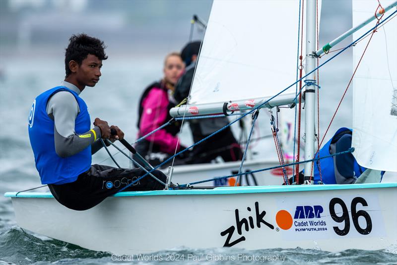 Promo Fleet - ABP Cadet class World Championship in Plymouth - Day 2 - photo © Paul Gibbins Photography