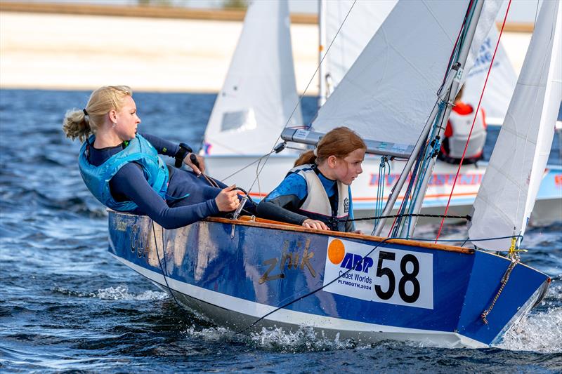 Cadet class Inlands 2024 at Datchet Water - photo © Tim Hampton / www.timhampton.uk