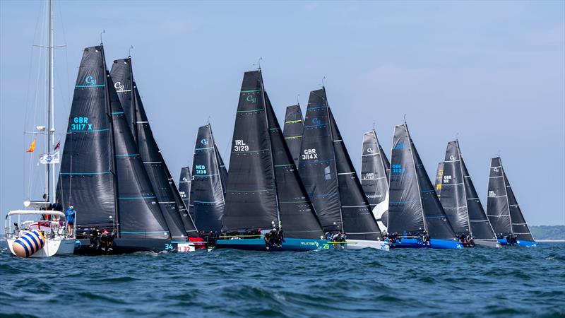 2023 Cape 31 Nationals at Lymington photo copyright Ian Roman / www.ianroman.com taken at Royal Lymington Yacht Club and featuring the Cape 31 class