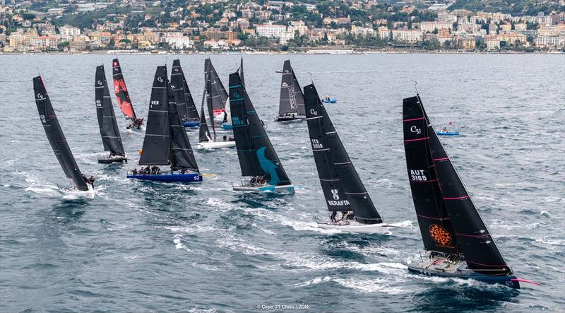 Cape 31 Europeans in Sanremo photo copyright International Cape 31 Class / ZGN taken at Yacht Club Sanremo and featuring the Cape 31 class