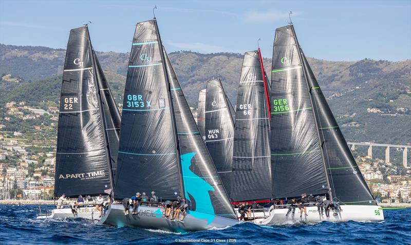 Cape 31 Europeans in Sanremo photo copyright International Cape 31 Class / ZGN taken at Yacht Club Sanremo and featuring the Cape 31 class