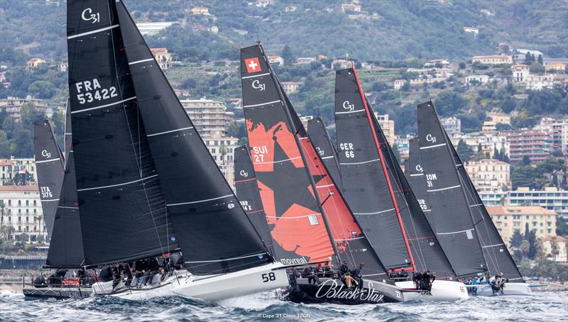 Cape 31 Europeans in Sanremo photo copyright International Cape 31 Class / ZGN taken at Yacht Club Sanremo and featuring the Cape 31 class