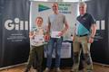 (L-R) Arthur and Paul Warren, and Mark Rushton, won the two classes at the Gill Fast Cat Open at Grafham