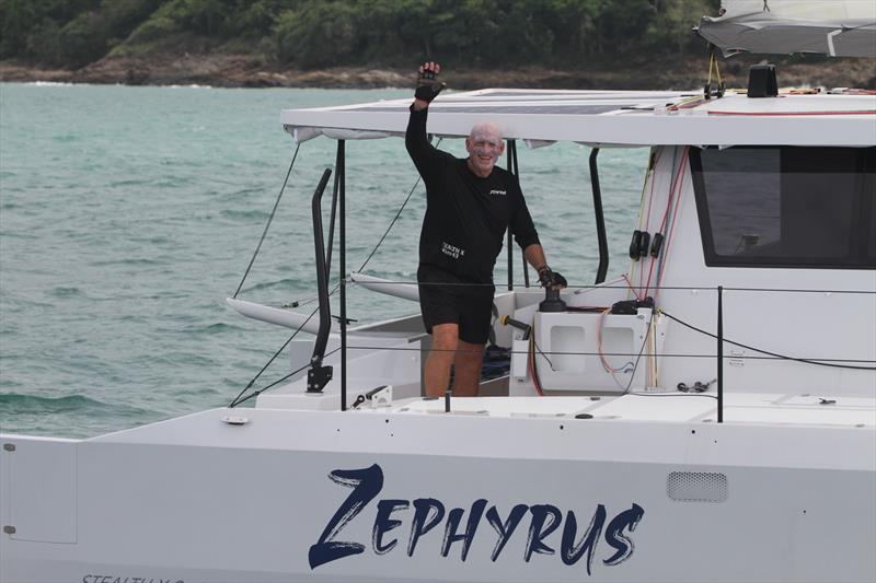 Zephyrus on The Yacht Sales Co Regatta 2024 Day 5 at Phuket, Thailand photo copyright Peter Theimann, Scott Murray, Victor Gordeev taken at Phuket Yacht Club and featuring the Catamaran class