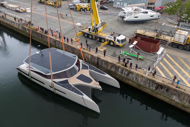 Launch of the MODX 70 #01 photo copyright MODX Catamarans taken at  and featuring the Catamaran class