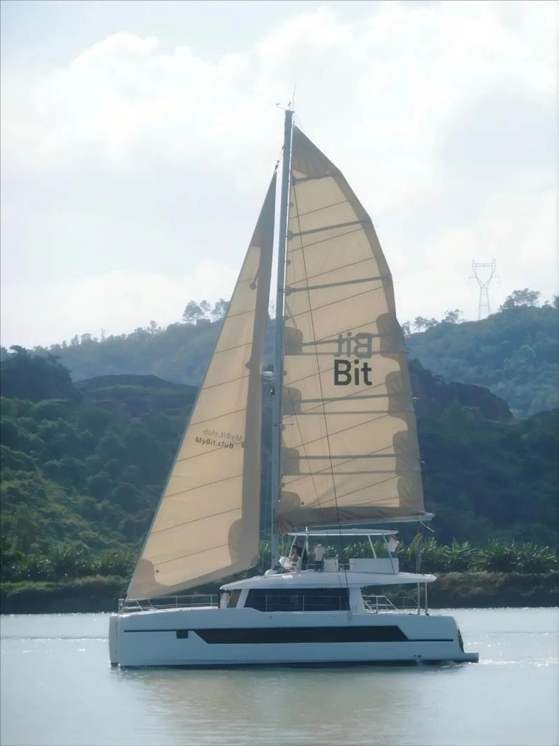 The launch of the Seaview 50 catamaran photo copyright ePropulsion taken at  and featuring the Catamaran class