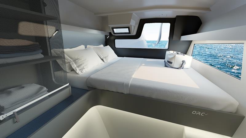 ORC 52.2 - Portside aft cabin photo copyright Franck Darnet Design taken at  and featuring the Catamaran class