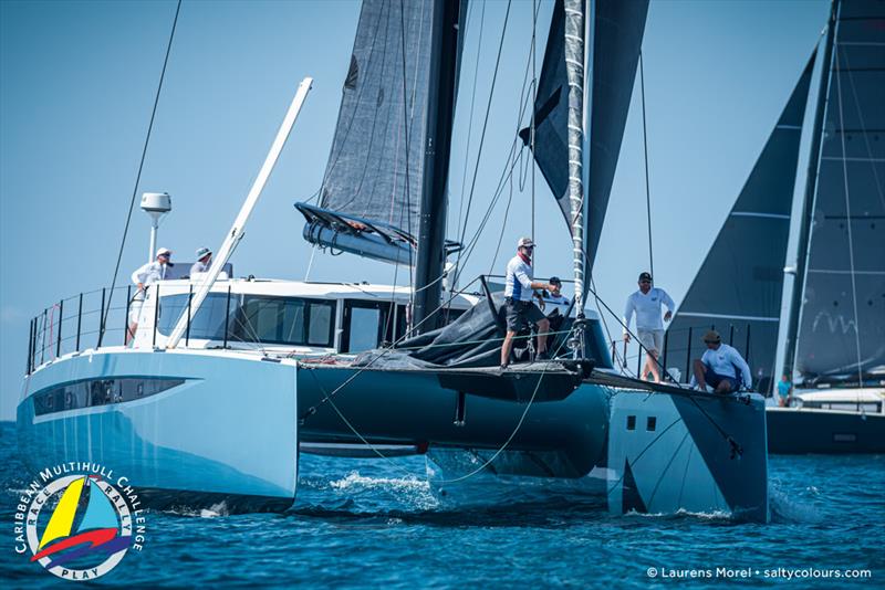 Caribbean Multihull Challenge photo copyright Laurens Morel taken at Sint Maarten Yacht Club and featuring the Catamaran class