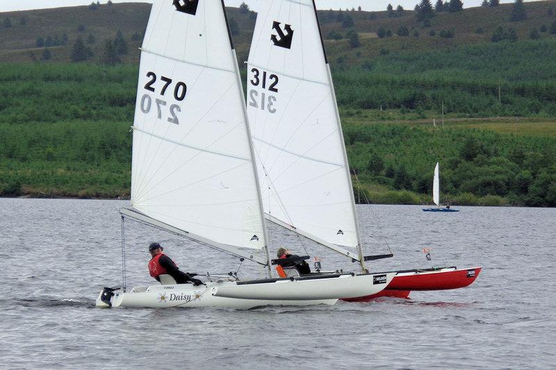 Welsh Open Challenger Championship at Llyn Brenig photo copyright Marion Edwards taken at Llyn Brenig Sailing Club and featuring the Challenger class