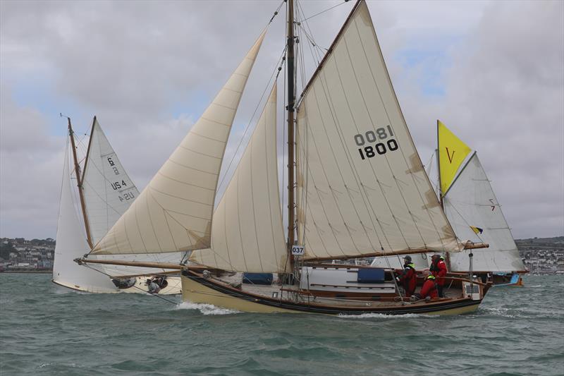 Race 1 the Start of K Class during Falmouth Classics 2024 - photo © Ian Symonds