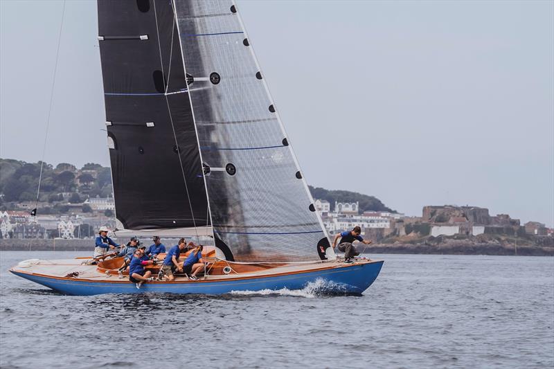 Race 3 - Spirit Regatta 2024 in Guernsey photo copyright Luke Dorey taken at Guernsey Yacht Club and featuring the Classic Yachts class