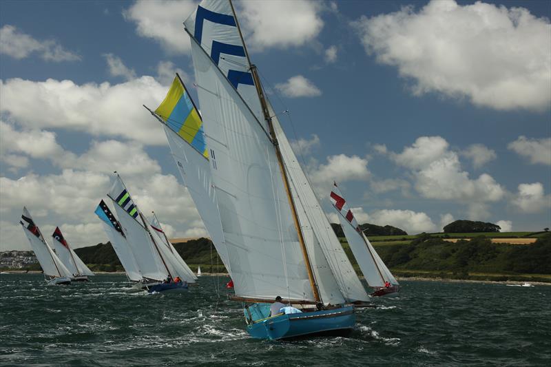 Falmouth Working Boats at Falmouth Sailing Week - photo © Nigel Sharp