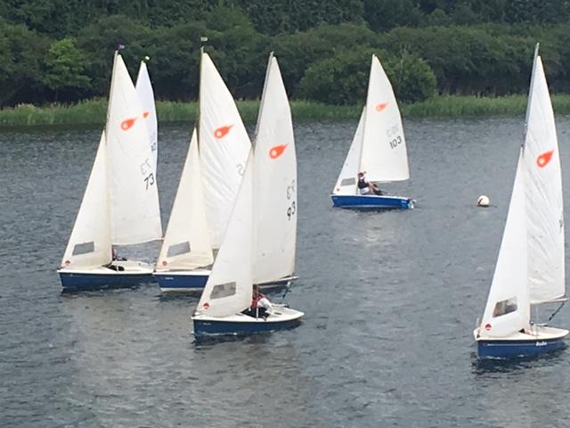 Comet Duo World Championships 2017 photo copyright Helen Britton / Sophie Guyett taken at Cransley Sailing Club and featuring the Comet Duo class