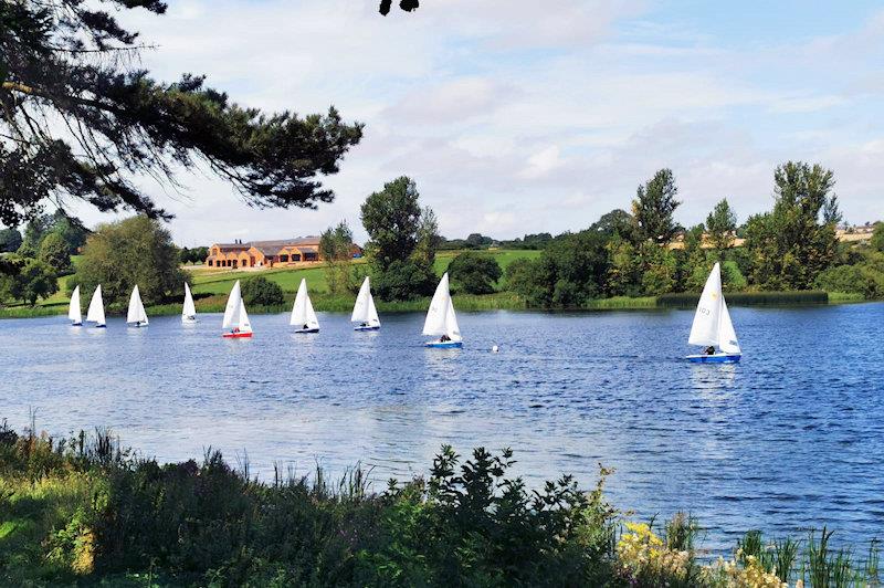 Comet Duo 'Worlds' and UK National Championship at Cransley photo copyright Ian Pidd taken at Cransley Sailing Club and featuring the Comet Duo class