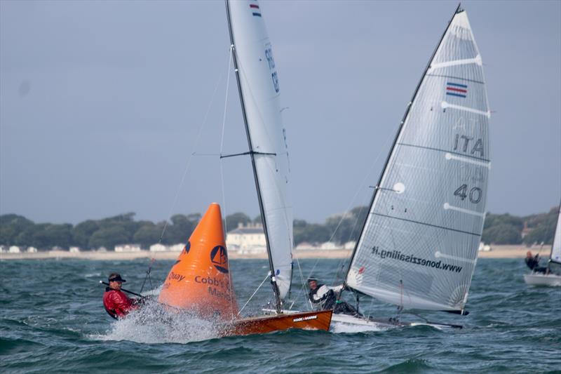 Contender Europeans at Highcliffe day 5 photo copyright Sarah Desjonqueres taken at Highcliffe Sailing Club and featuring the Contender class