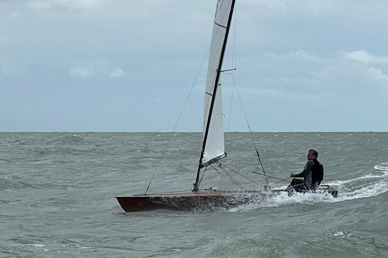 Contenders Travellers trophy round 7 at Hythe & Saltwood  photo copyright George Chandler taken at Hythe and Saltwood Sailing Club and featuring the Contender class