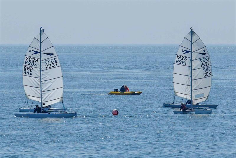 Dart 15 Southern Championship at Shanklin photo copyright Mary Howie-Wood taken at Shanklin Sailing Club and featuring the Dart 15 class