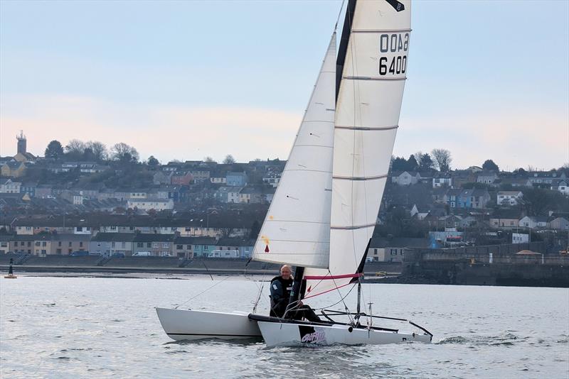 Frostbite Series at Neyland - final day photo copyright Gavin Sims taken at Neyland Yacht Club and featuring the Dart 18 class