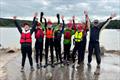 The red cap beginners and instructors - Solway Yacht Club's Cadet Week © Hilary O’Dwyer