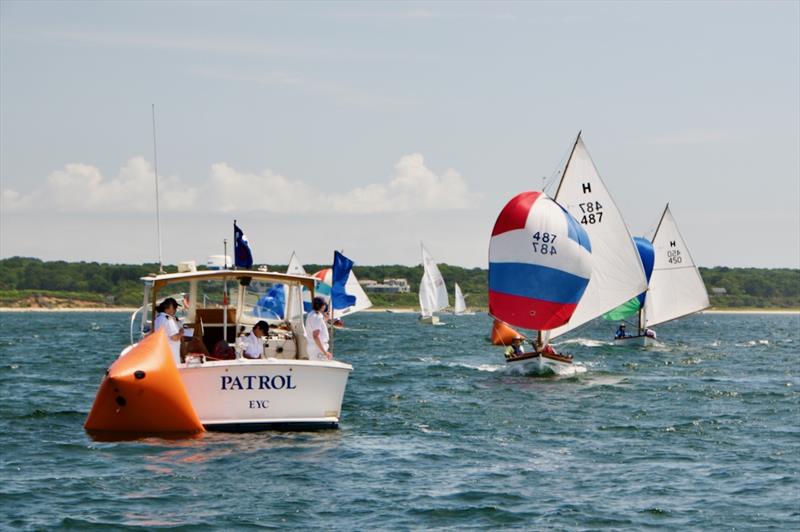 Herreshoff H-12 half Class racing action - photo © the Edgartown Yacht Club