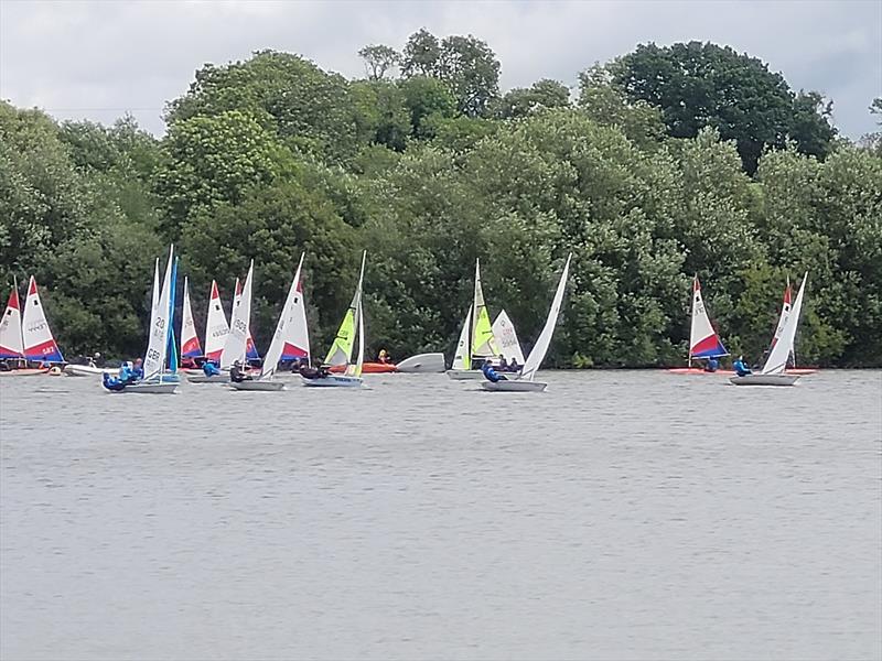 P&B Northampton Youth Series Round 4 at Banbury photo copyright Norman Byrd taken at Banbury Sailing Club and featuring the Dinghy class