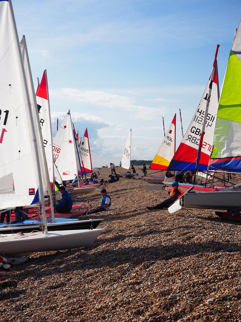 Kent School Sailing Association 2024 Annual Regatta photo copyright Anna Candy taken at Downs Sailing Club and featuring the Dinghy class