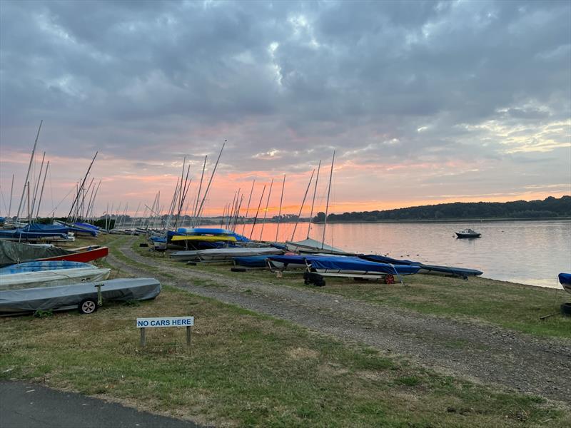 Winter sunset at Northampton Sailing Club - photo © Sarah Carswell