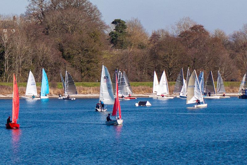 Shustoke Gauntlet 2025 photo copyright Paul Collins taken at Shustoke Sailing Club and featuring the Dinghy class