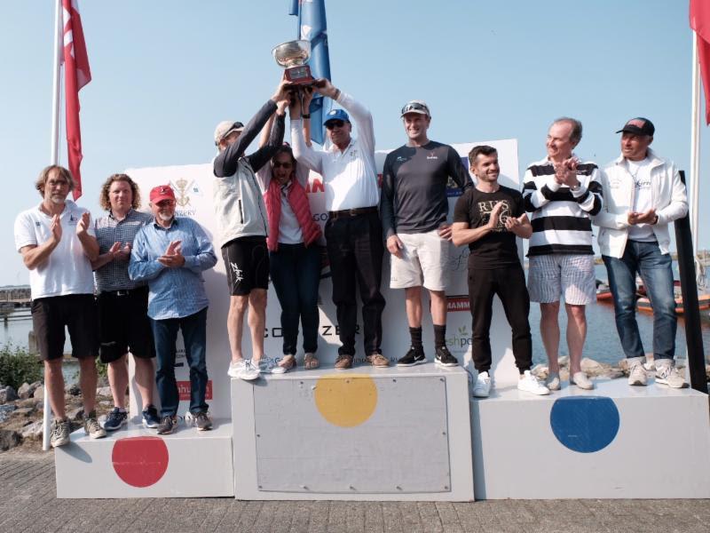 2019 Yanmar Dragon Gold Cup Nations Cup Trophy Podium - photo © Eric van den Bandt