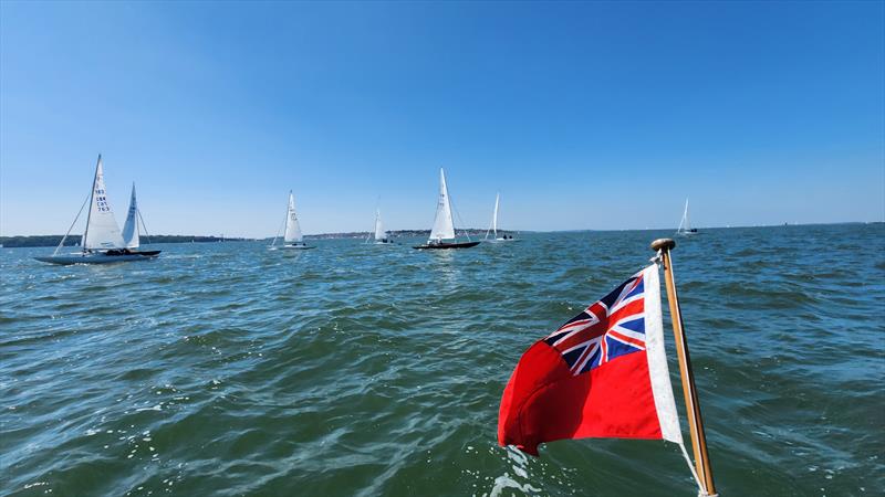 British Dragons Southern Championship at Cowes photo copyright Emma York, BDA taken at Cowes Corinthian Yacht Club and featuring the Dragon class