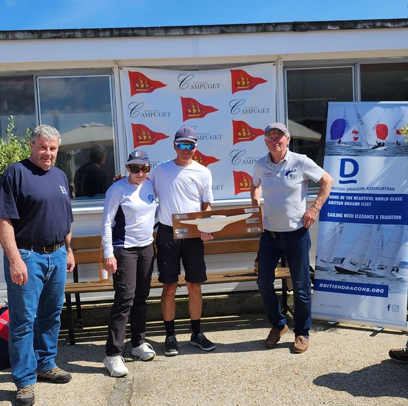 British Dragons Southern Championship at Cowes Runner Up GBR 192 photo copyright Emma York, BDA taken at Cowes Corinthian Yacht Club and featuring the Dragon class