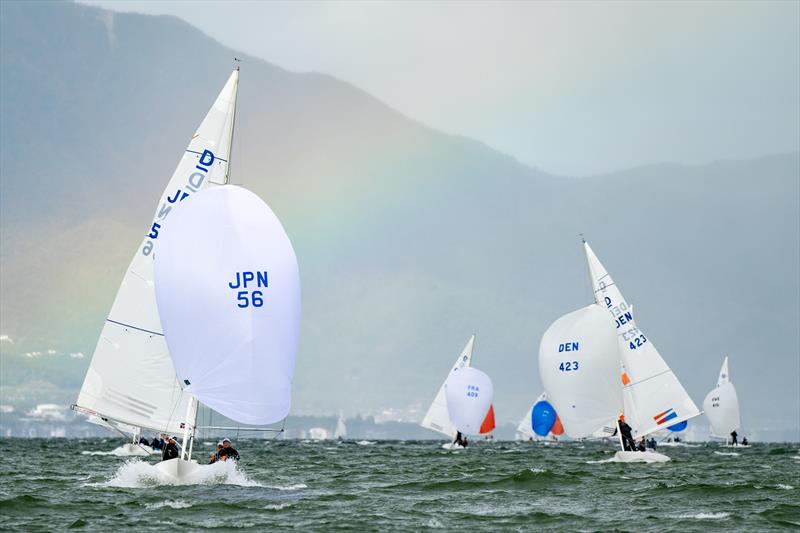 Under spinnaker during the BIWAKO DRAGON INVITATION 2024 - photo © Yanmar