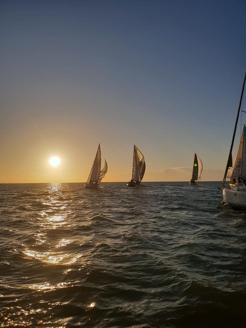 EAORA Buckley Goblets photo copyright Paul Wood taken at West Mersea Yacht Club and featuring the EAORA class