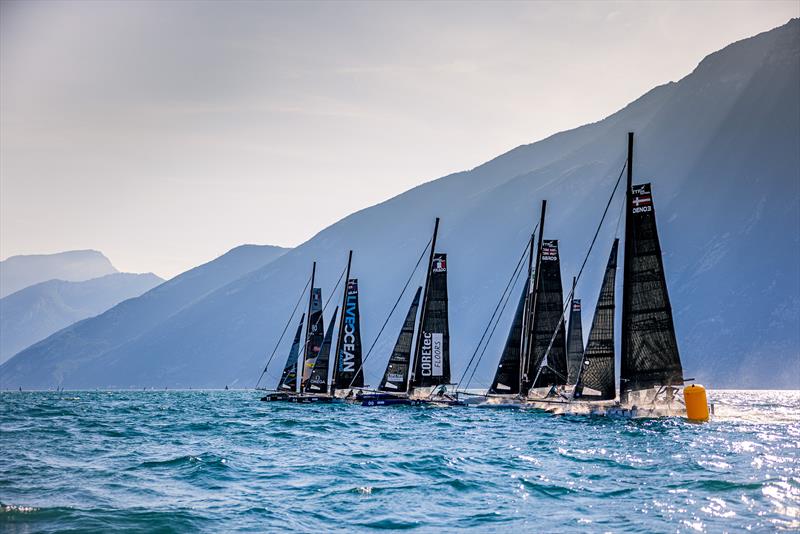 The Live Ocean ETF26 team competing at Lake Garda - Day 3 of Foiling Week - June 24,  2024 - photo © Georgia Schofield