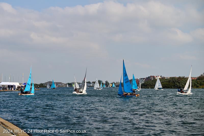 53rd West Lancashire Yacht Club 24-Hour Dinghy Race photo copyright Richard Craig / www.SailPics.co.uk taken at West Lancashire Yacht Club and featuring the Enterprise class