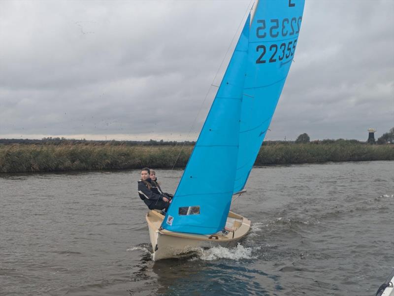 Horning Sailing Club Autumn Passage Race photo copyright Liz Goodyear taken at Horning Sailing Club and featuring the Enterprise class