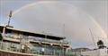 Club with rainbow - Etchells World Championship © Nicole Douglass