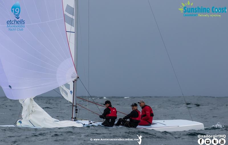 Magpie - second overall after day one - Etchells Australasians - photo © Nic Douglass / www.AdventuresofaSailorGirl.com