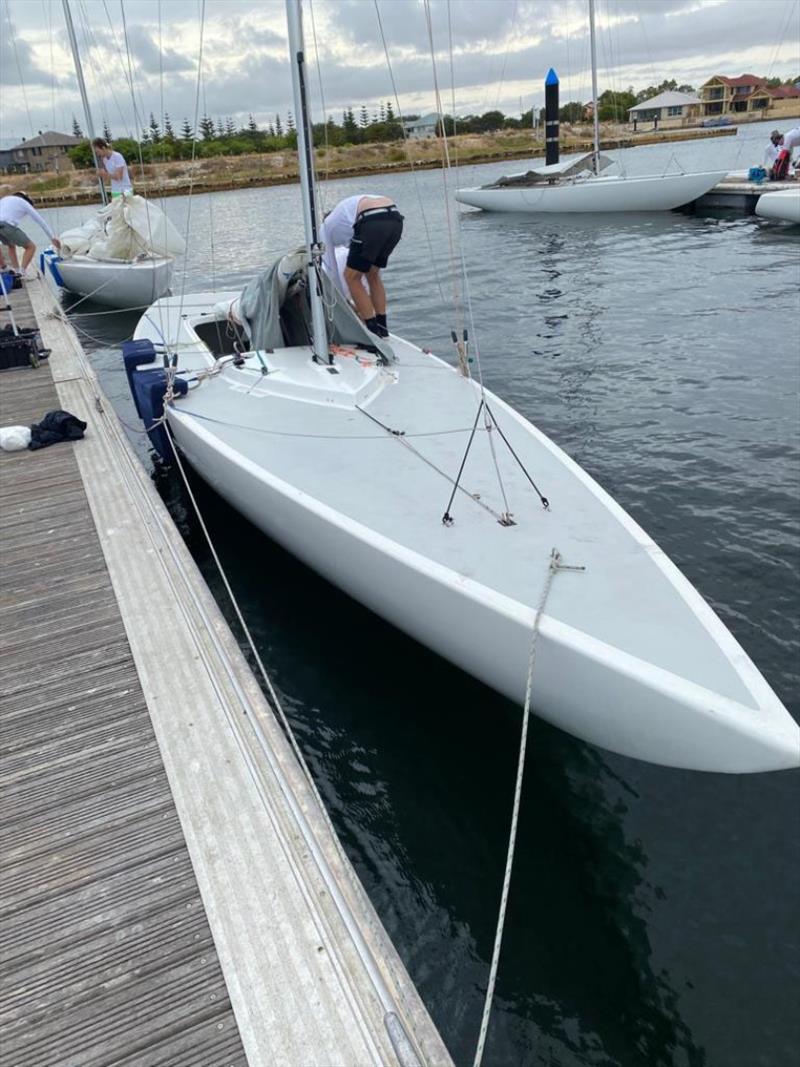 Out to show they could find the best angles - photo © Geographe Bay Yacht Club