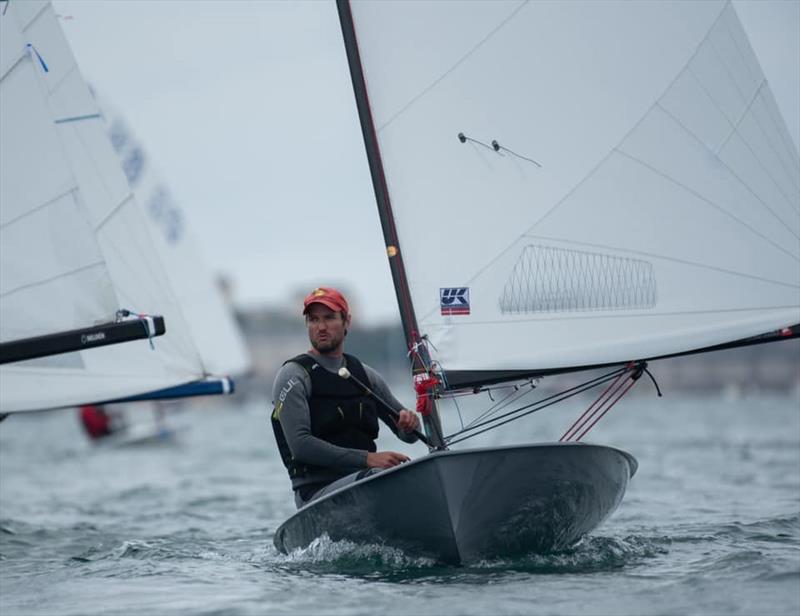 Alex Scoles racing his new Idol Composites Europe on Day 2 at the 2021 UK Europe National Championships - photo © Linus Etchingham