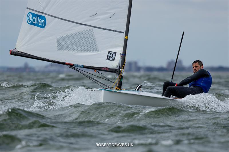 Europe UK Nationals at Hayling Island Day 1 photo copyright Robert Deaves / www.robertdeaves.uk taken at Hayling Island Sailing Club and featuring the Europe class