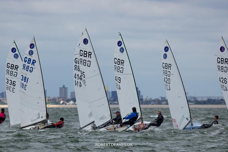 Europe UK Nationals at Hayling Island Day 1 photo copyright Robert Deaves / www.robertdeaves.uk taken at Hayling Island Sailing Club and featuring the Europe class