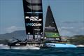 The BlackFoils racing on the Waitemata - ITM New Zealand SailGP - January 19,2025uary