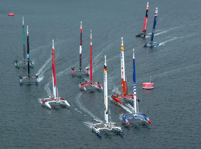 SailGP has 12 teams ahead of Season 5 and only 11 F50s -  Rockwool Canada Sail Grand Prix in Halifax. June 2024 photo copyright Ricardo Pinto/SailGP taken at Halifax Sailing Club and featuring the F50 class