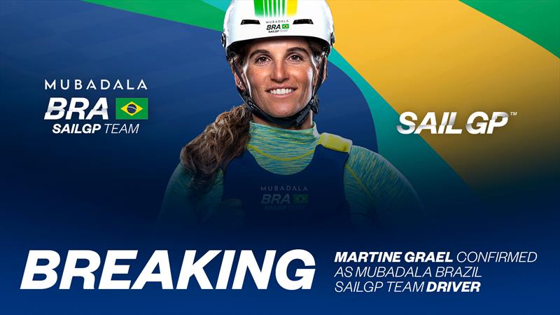 Martine Grael will drive for the first Brazilian SailGP team - photo © SailGP