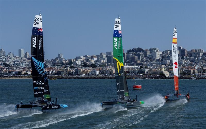 SailGP racing in San Francisco - Season 4 photo copyright SailGP taken at Golden Gate Yacht Club and featuring the F50 class