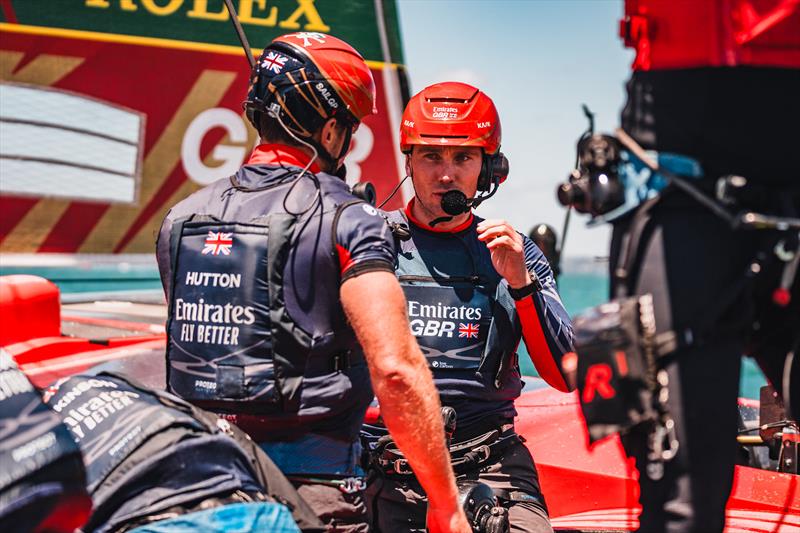 Emirates Great Britain SailGP Team ahead of ITM New Zealand Sail Grand Prix photo copyright Cameron Gregory taken at Royal New Zealand Yacht Squadron and featuring the F50 class