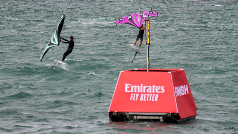 Practice Session - Day 5 - Auckland SailGP - January 14,  2024 photo copyright Richard Gladwell - Sail-World.com/nz taken at Royal New Zealand Yacht Squadron and featuring the F50 class