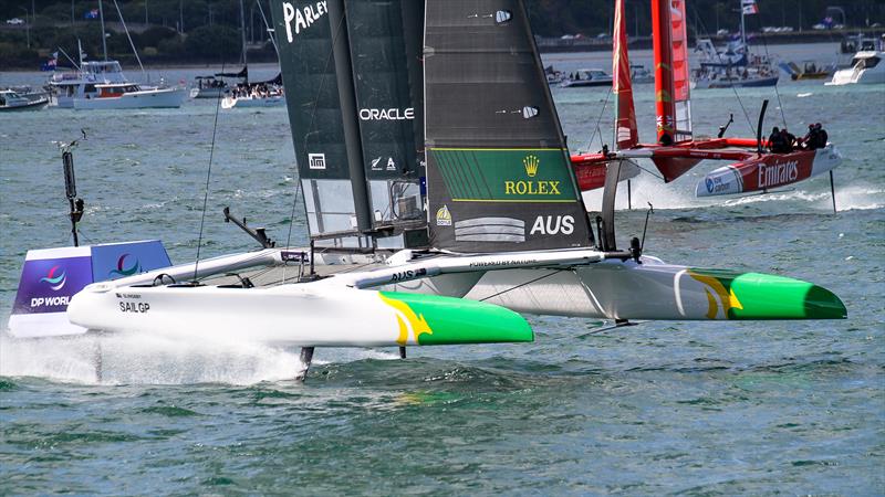  Race Day 1 - Auckland SailGP - January 18,  2024 photo copyright Richard Gladwell - Sail-World.com/nz taken at Royal New Zealand Yacht Squadron and featuring the F50 class